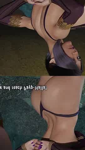 Conan Rails Chinese Girl in Tent - Hands All Over Her Huge Tits, Deep in Her Thick Asian Ass