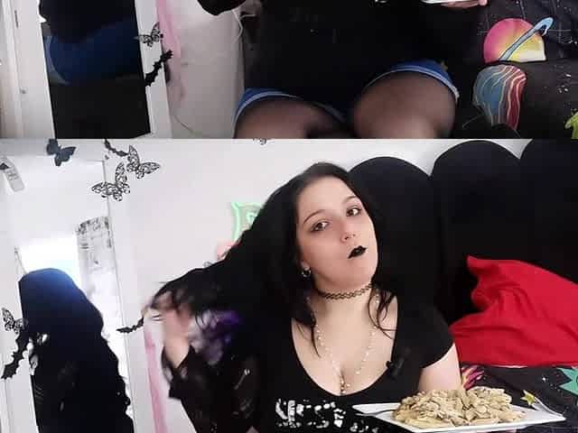 POV Rock GF Pasta Mukbang & Tattoo Chat