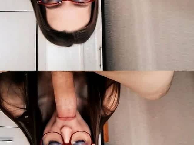 Blowjob Queen Pleasures Him to the Fullest!