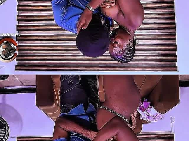 New Nigerian Pornstar with Standing Boobs Fucks and Squirts