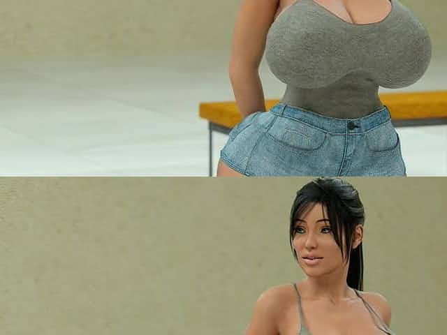 Breasty Titties Screwed By People - Most Excellent Animation CG
