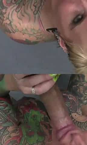 Ebony skin TChris is a busty babe who fucks black cock that cums in her mouth