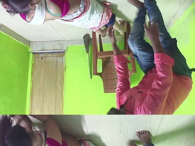 Desi Bengali Maid Servant Aunty Fucking Hard, When She Is Working in House
