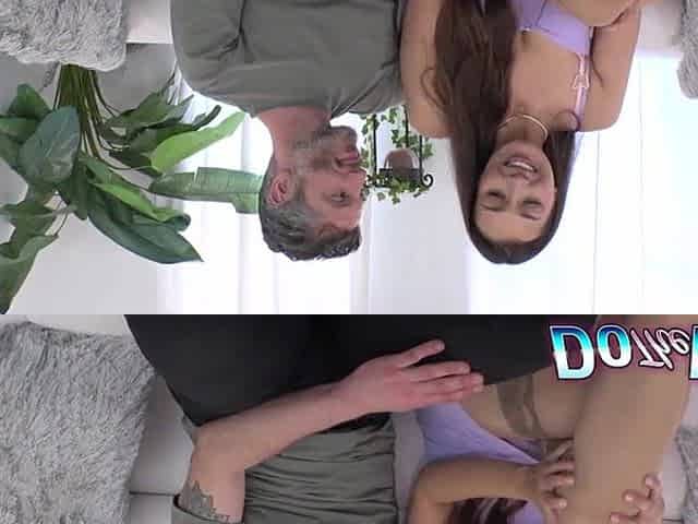 Cuck Enjoys Watching Bella Rolland Get Butt Banged by a Ebony Chap