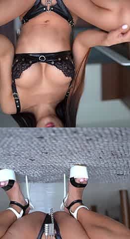 Big boobs milf masturbates with her dildo