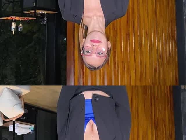 Horny Receptionist Ends Up Getting Fucked By Crazy Foreigner