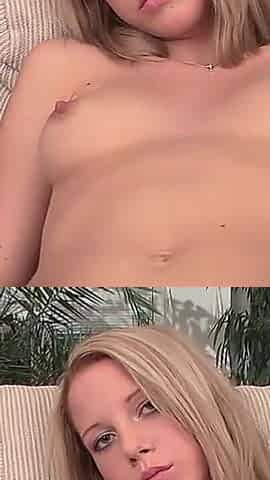 Blonde Chick Gets Her Pussy Railed by a Older Man with Big Cock