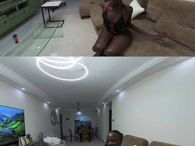 African Jiji Gets Railed by White Cock