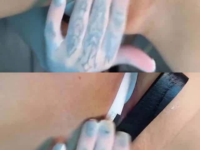 Hard Fucking Of An Goth Girl With A Huge Ass
