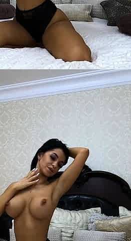 PUSSY BABE BRUNETTE masturbating