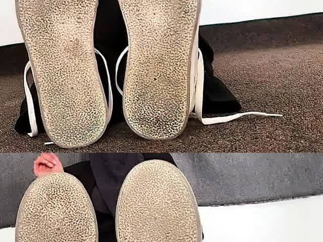 Foot fetish and masturbation