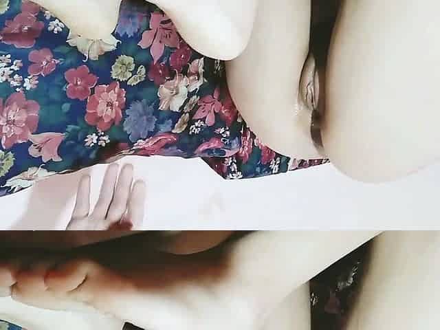 I suck her juicy vagina and fill her ass with cum