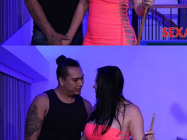 StepMom Gets Pool Lesson