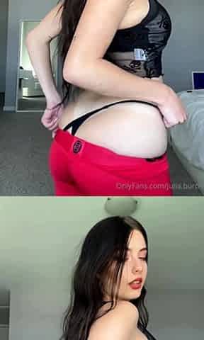 Julia Burch Nude Cowride Teasing