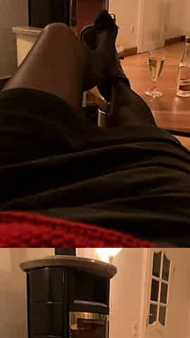 Foot fetish and masturbation