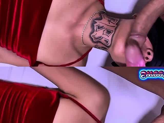 Hot Blonde Tattooed Blindfolded Wife Fucks Husbands Best Friend Cuckold Fantasy