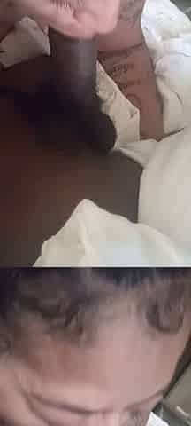 Spanish slut sucking bbc