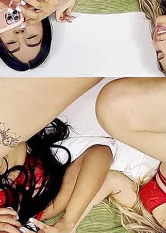 Very Hot Threesome with My Stepbrother and My Best Friend