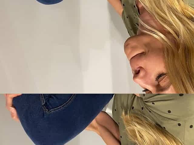 Cute Blonde Bitch Remote Controlled in Public!!