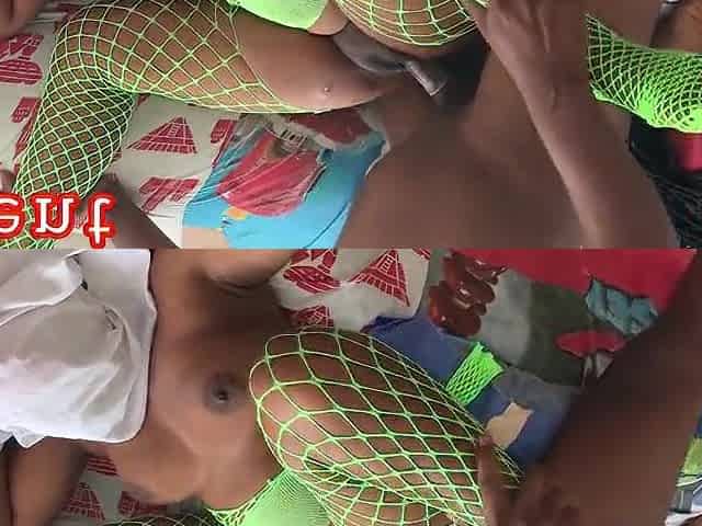 Light skin ebony Cutie gets drilled missionary by BBC!