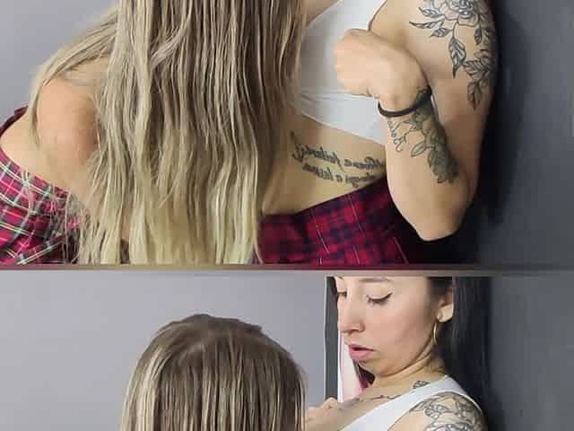 Horny Schoolmate Eats My Pussy