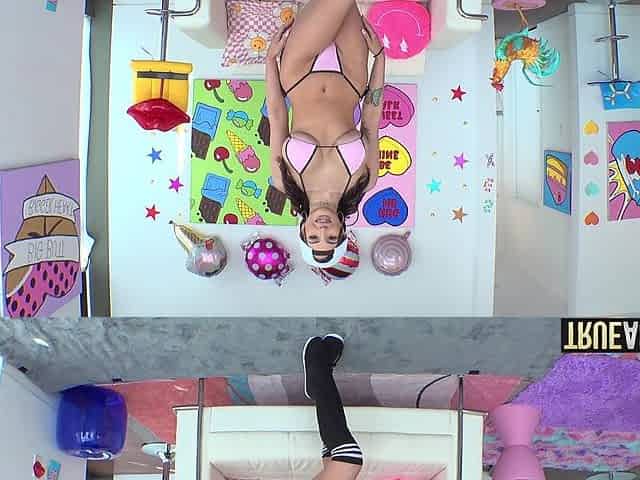 TRUE ANAL Aviana Violet's anal assessment