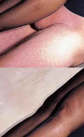 He Covered My Beautiful Legs with His White Sperm