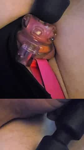 Teasing His Dick While Hes Locked up