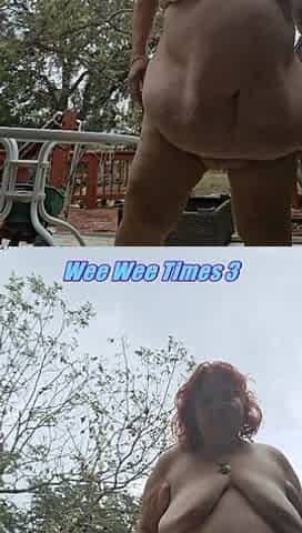 BBW Nurse Vicki Does Wee Wee Pee Times 3