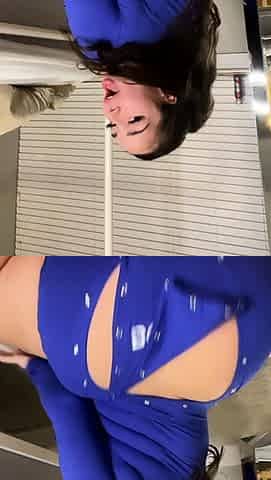 Cute curly brunette solo webcam masturbation
