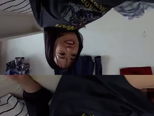 Tiny Japanese babe hardcore spitroasted
