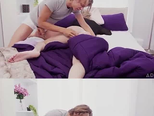 Christopher White & Leo Louis - Femboy Spends Lazy Sunday Getting Plowed By Hung Bf