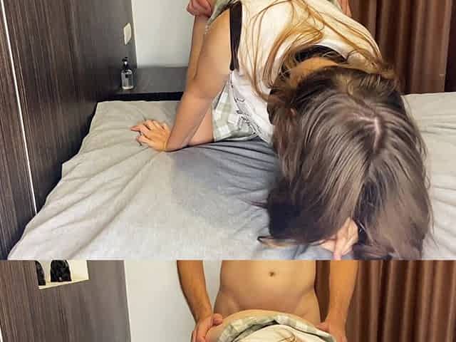 I Have the Best Doggy Sex with My Stepsister on the Bed - Airaccoon - Juliasayho