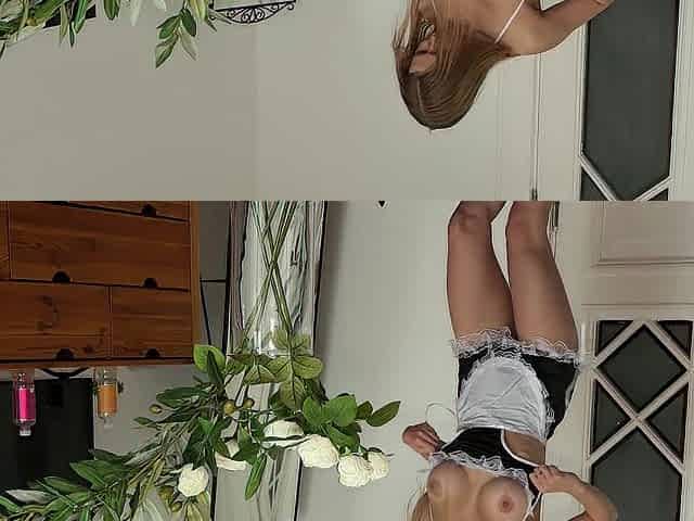 All positions Coarse bang for juicy snatch of housemaid. Cum all over her twice