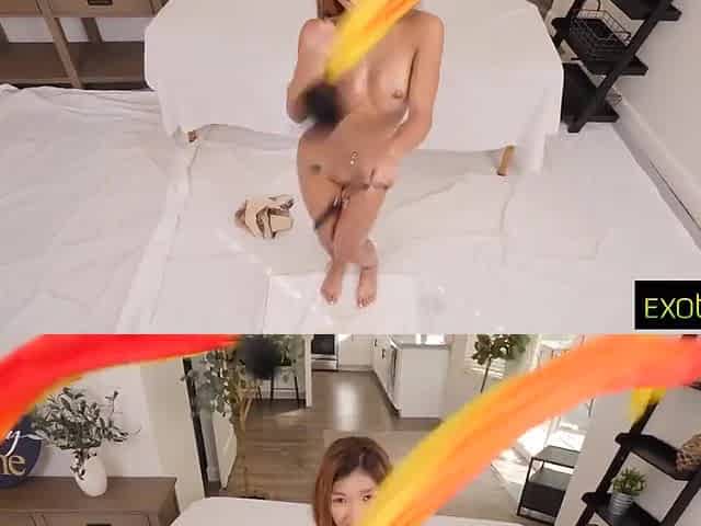 Playful Asian Slut Loves To Drain Cock