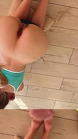 Amateur Extreme Close Ups at Home. Very Beautiful Girl Does It for the First Time