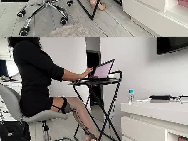 CandyLuxxx breathtaking youthful secretary drilled by her boss at work
