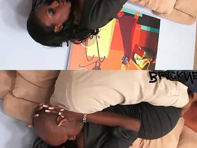 Black Porn Star Is Banging With A BBC