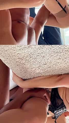 Hotwife 4 BBC Gangbang While Cuck Husband Films, Dvp, Doggy, Hard Fucking, Cuckold, Footjob, Double Vaginal, Stretched Pussy Pt2