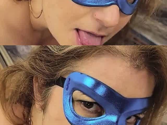 Big-Titted Cosplay MILF Spits Cum After Sucking Cock