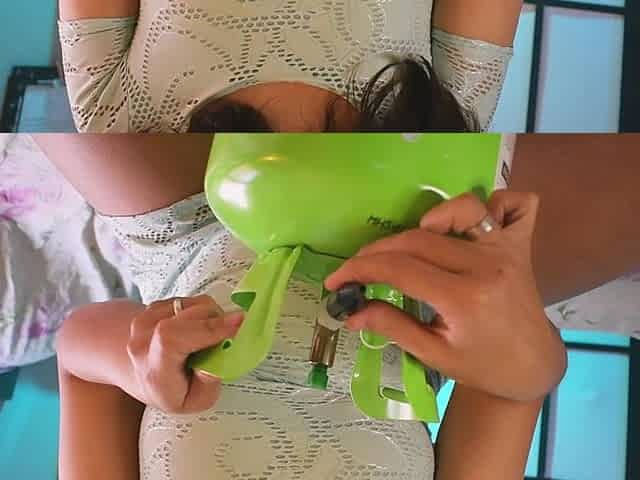 First Time Playing with Helium Balloons - Bunny Looner