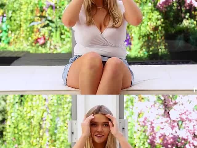 Perfect Babe With Big Natural Tits Fucks A Stranger - Angie Faith