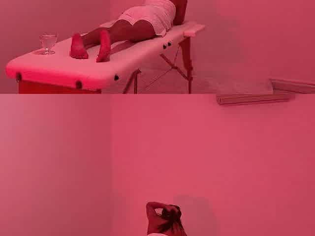 My massage therapist recorded my session with a pleased ending.