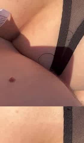 I Got Fucked Like a Whore Outdoors and Creampie My Pussy Filled with Sperm Like a Slut