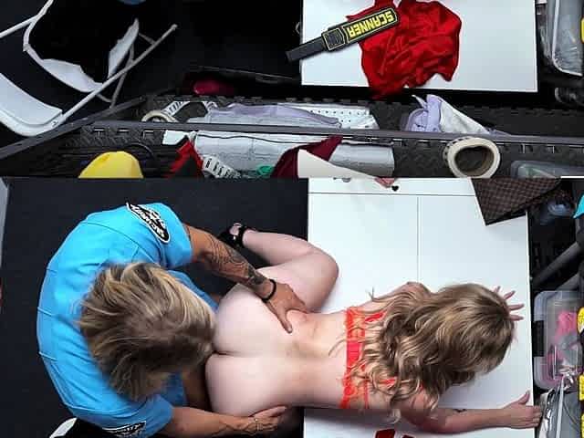 Busty Big Ass MILF Gets Fuck By Store Detective