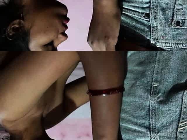 Indian Girlfriend Sucking Her Boyfriend Taking Cum