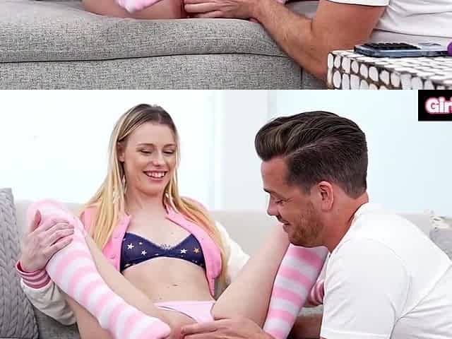 Covered His Cock In Her Cream Like A Good Slut - Skye Angel