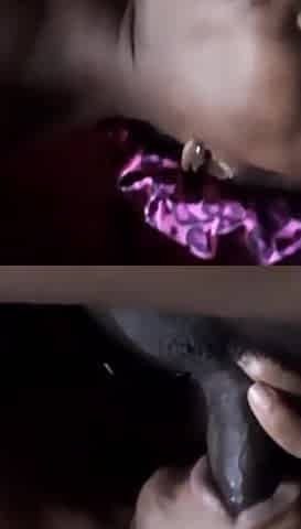 Obscene lewd baby sucking ebony schlong