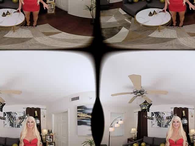 New Year's Creampie For Big Tits Stepmom