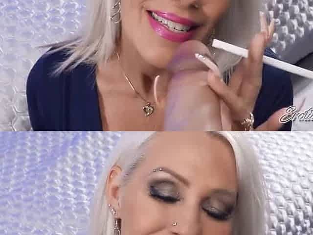 Milf smoking